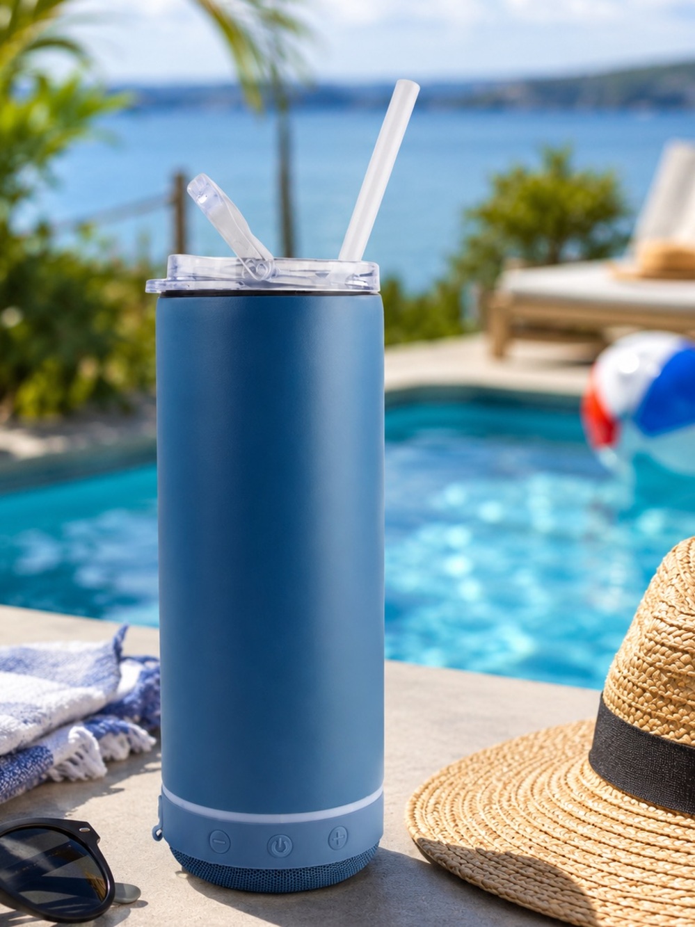HOGG Bluetooth Can Cooler Tumbler With Speaker